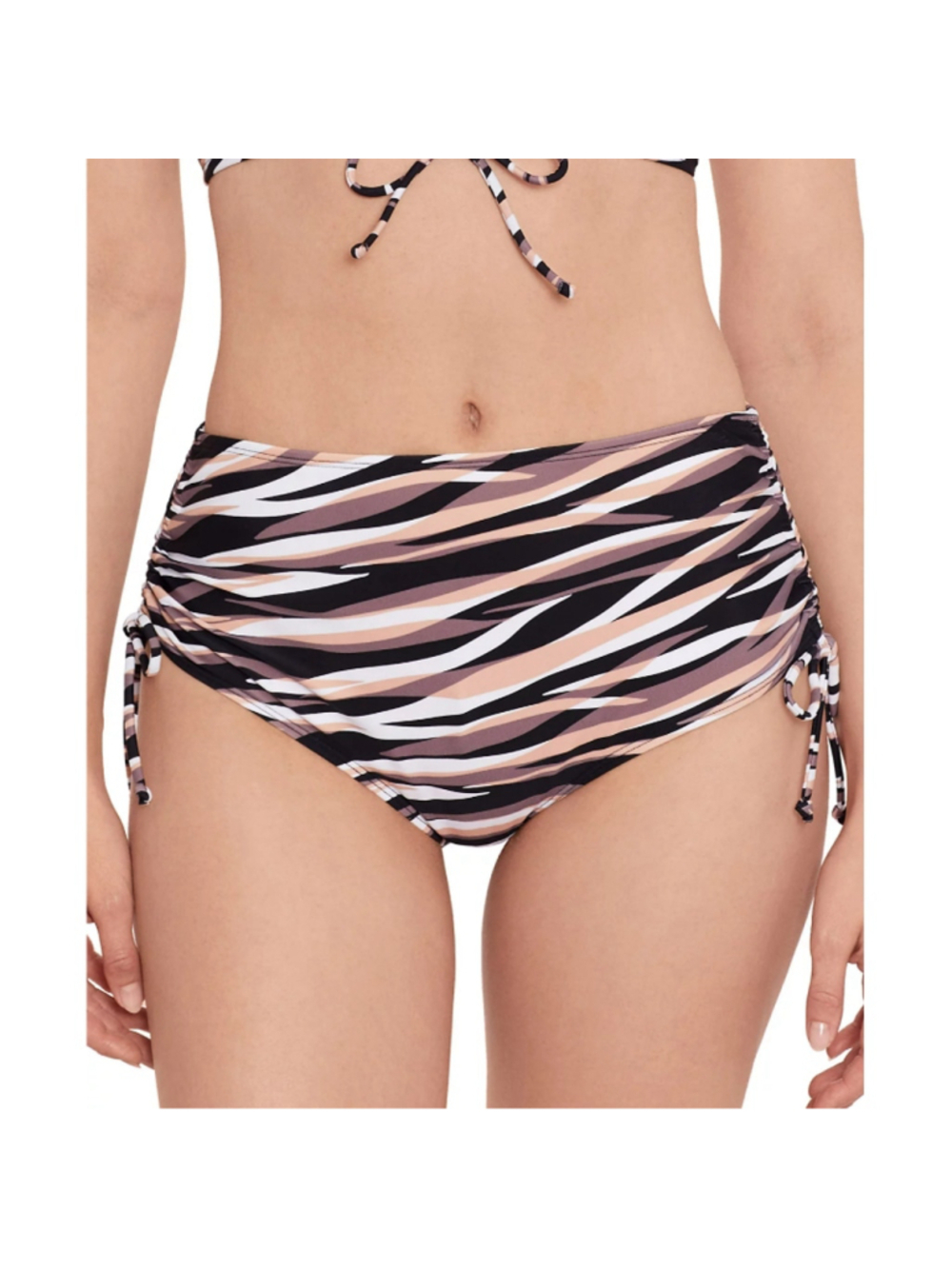 Salt + Cove Size Extra Small Multicolor Striped Side-Tie Bikini Bottoms NWT
